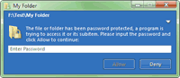 password protect